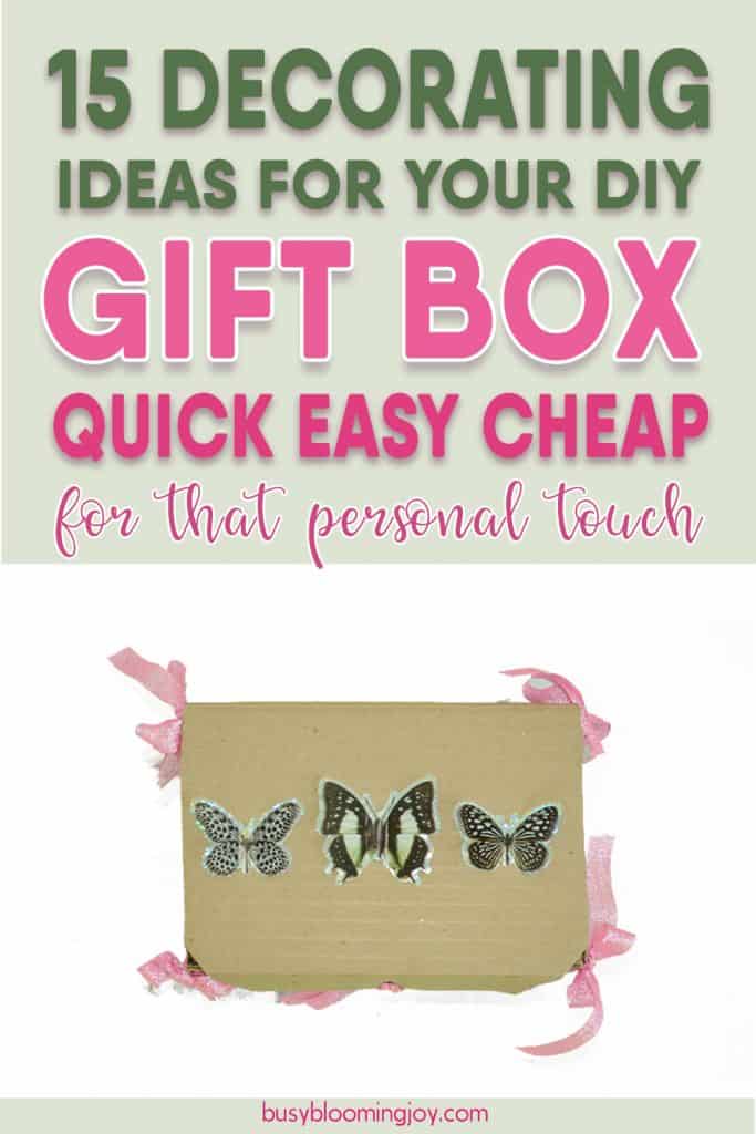 15 Simple And Stunning Gift Box Decoration Ideas