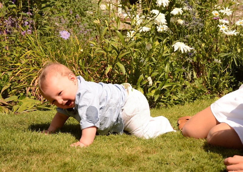 Development phases, such as learning to crawl may disrupt tour baby's sleep patterns