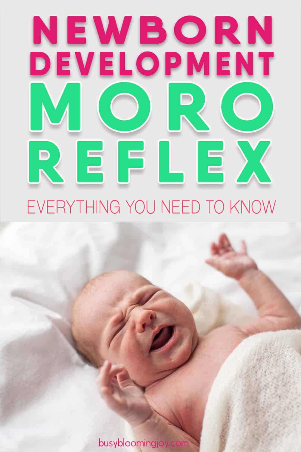 The Moro Reflex uncovered – everything you need to know