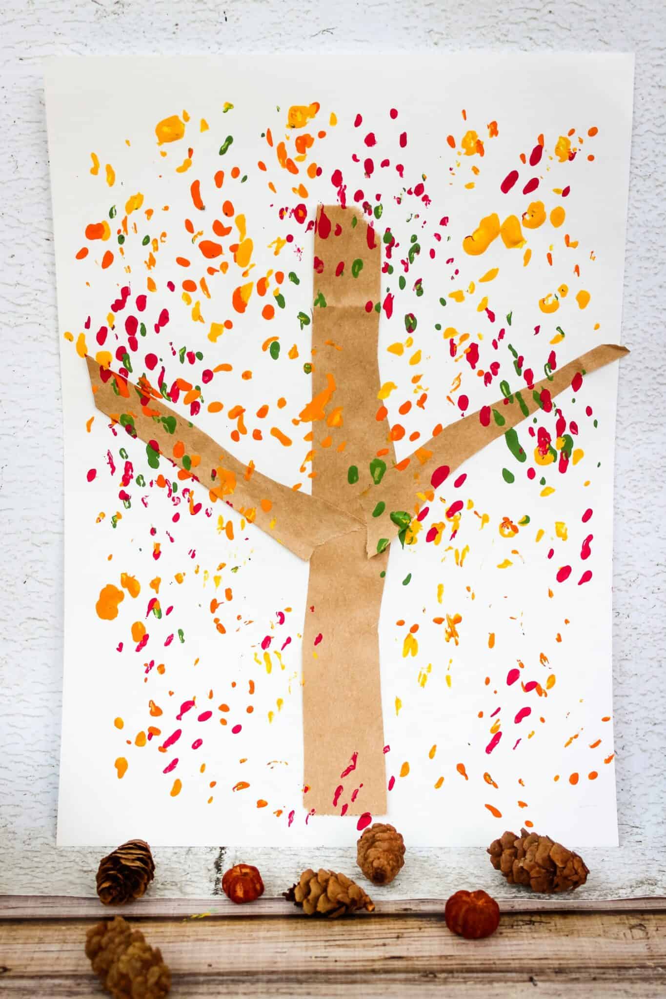 50+ Fun, Easy Fall Arts & Crafts For Toddlers 2 & 3 Years Old