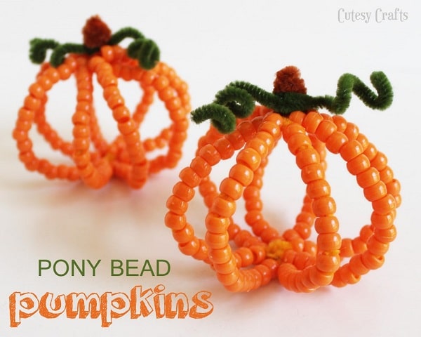 Pumpkin fall craft for toddlers