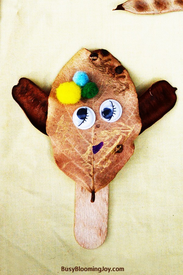 happy monster craft for toddlers