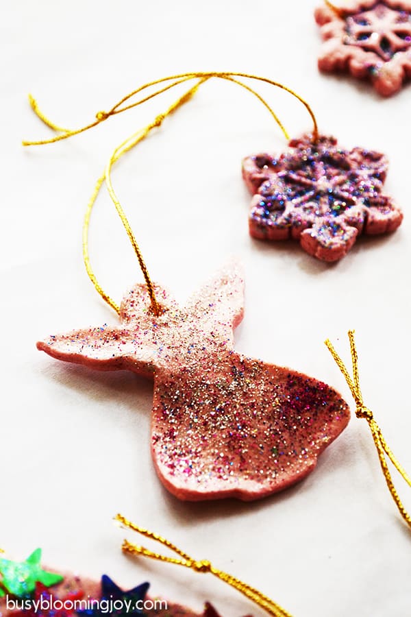 no stars salt dough trees christmas ornaments