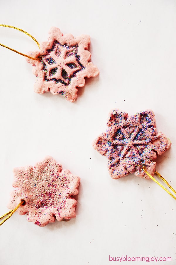salt dough stars christmas ornaments