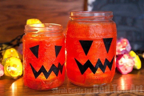 Pumpkin lanterns for Halloween