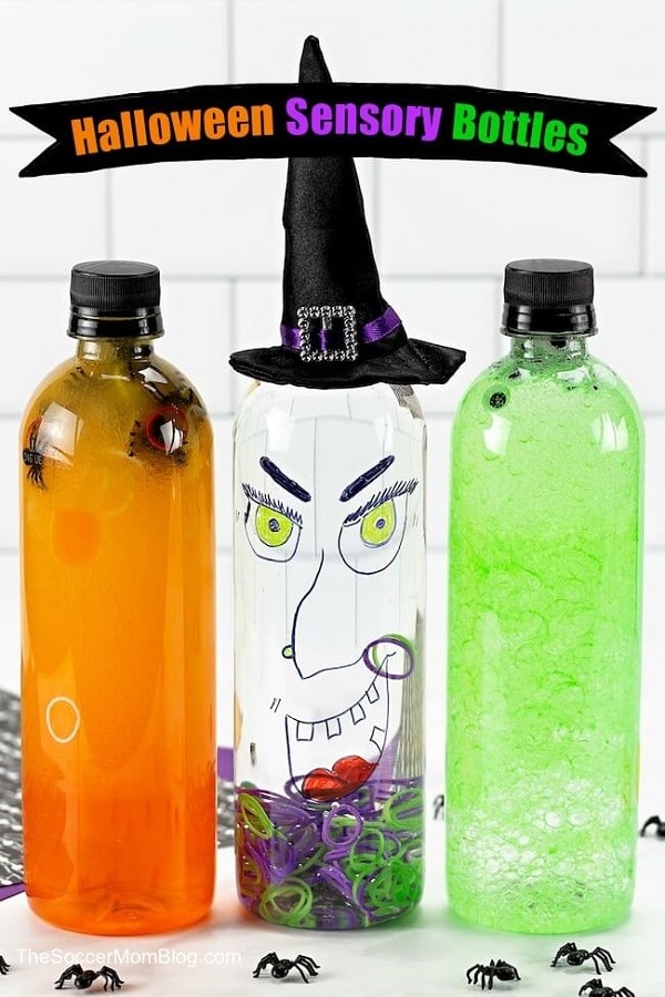 Halloween sensory bottles