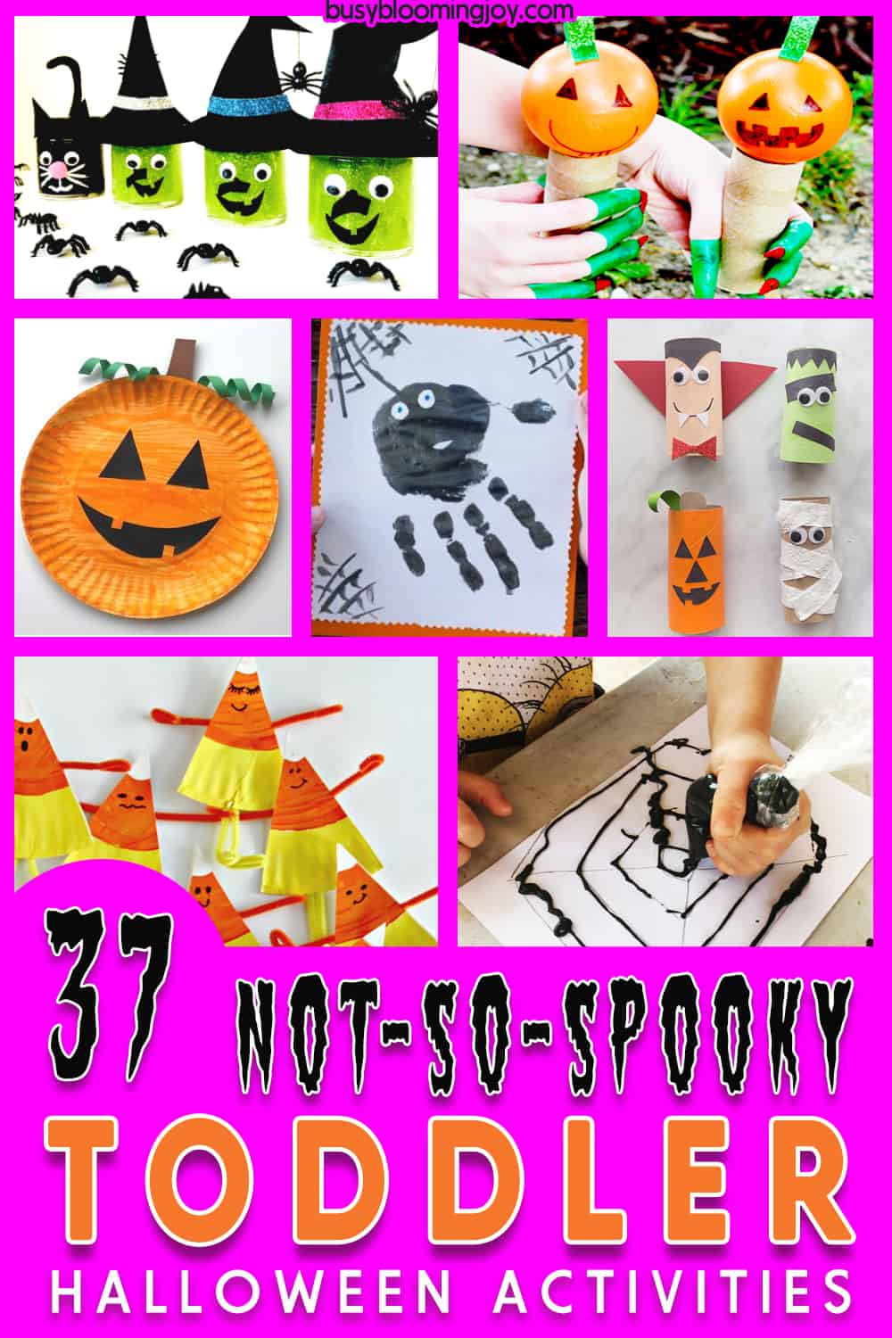 37 Not So Spooky Halloween Crafts Activities For Your Toddler