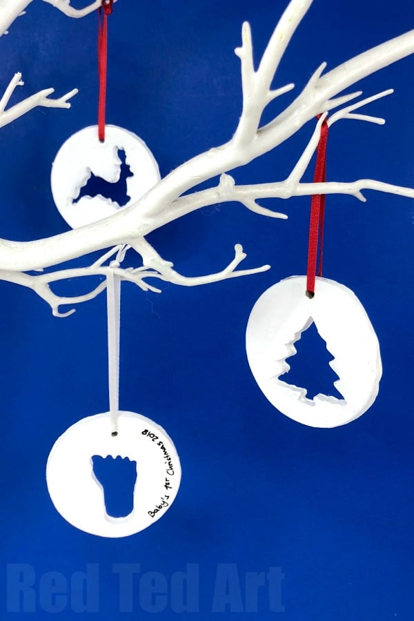 christmas ornaments saltdough for tree