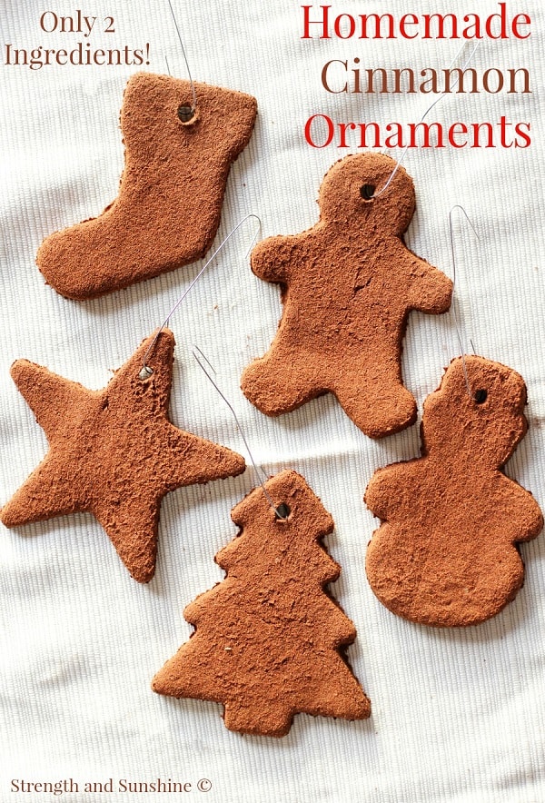 cinnamon christmas ornaments for tree