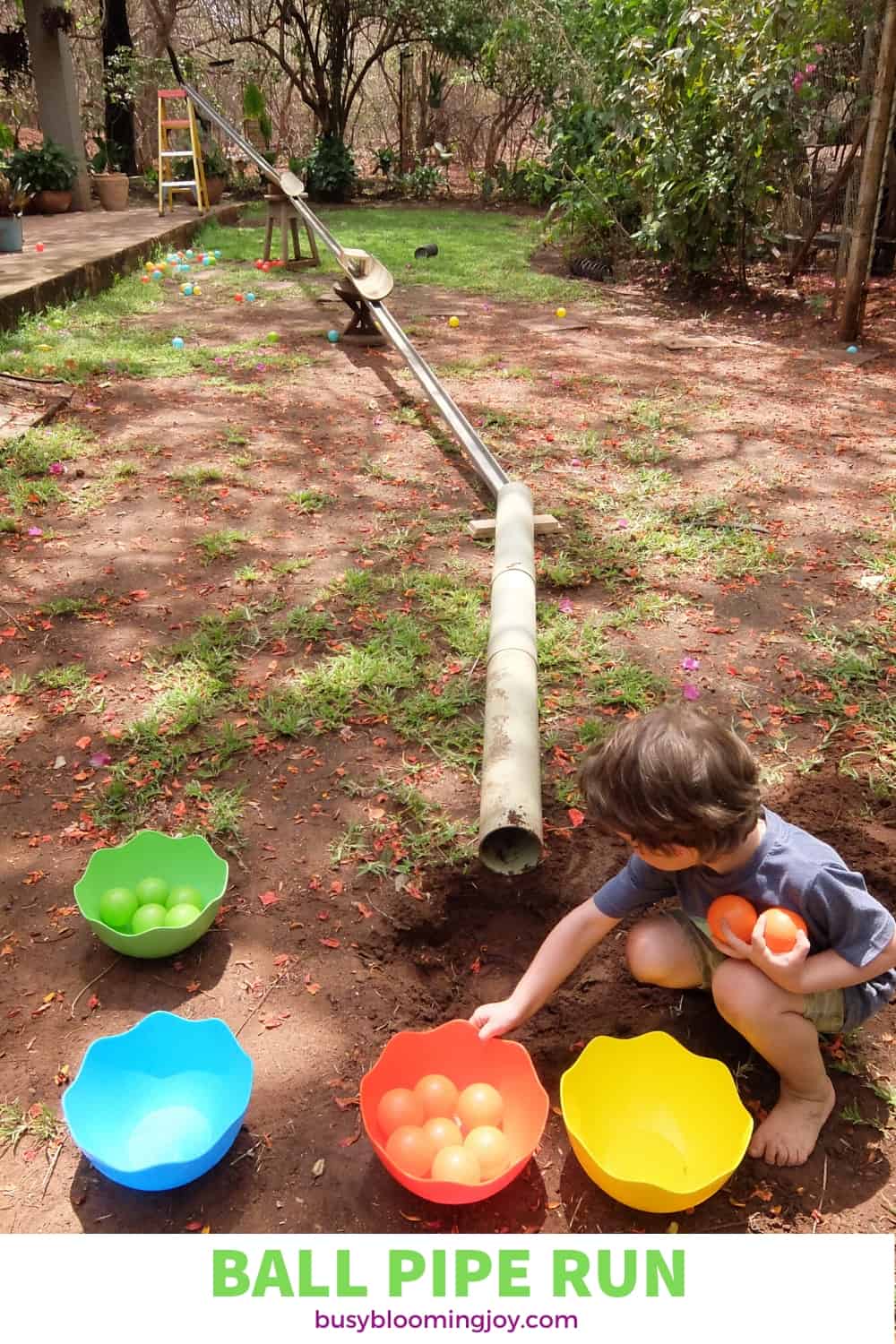 ball run fun outdoor activity for preschoolers