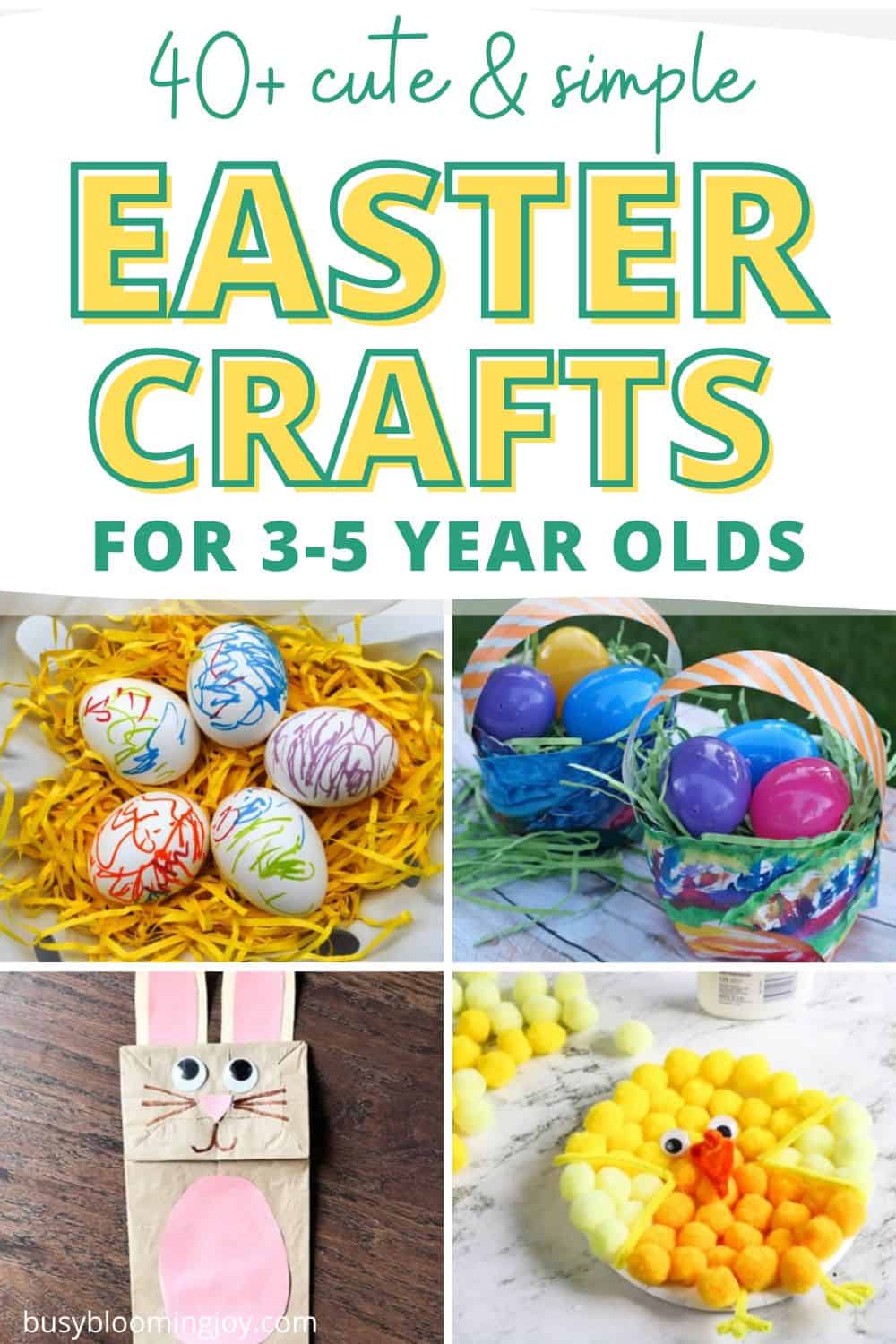 Easter crafts for toddlers feature image