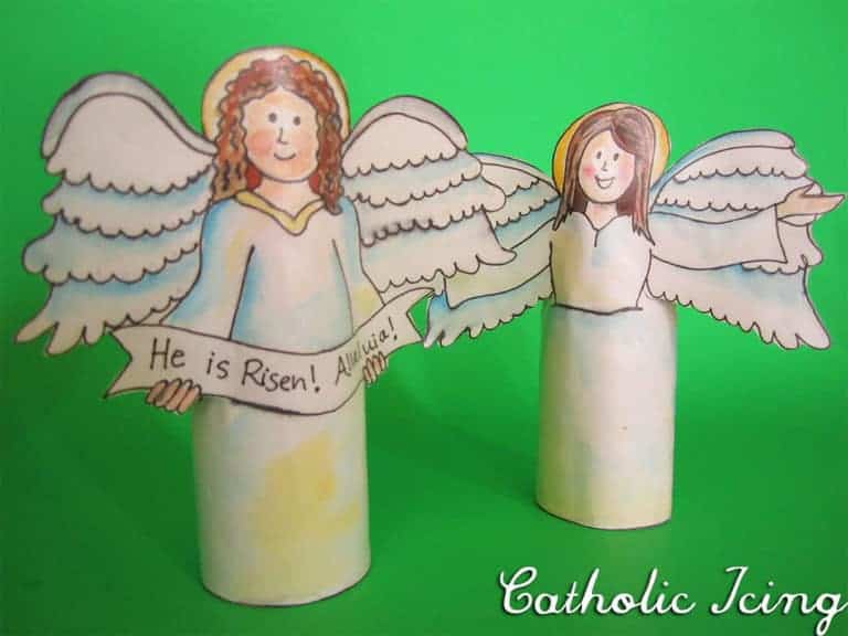 Printable Resurrection Set Religious Easter Craft For Kids 3 year olds