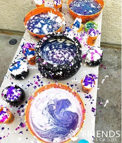 TODDLER Halloween SENSORY ACTIVITY party ideas 