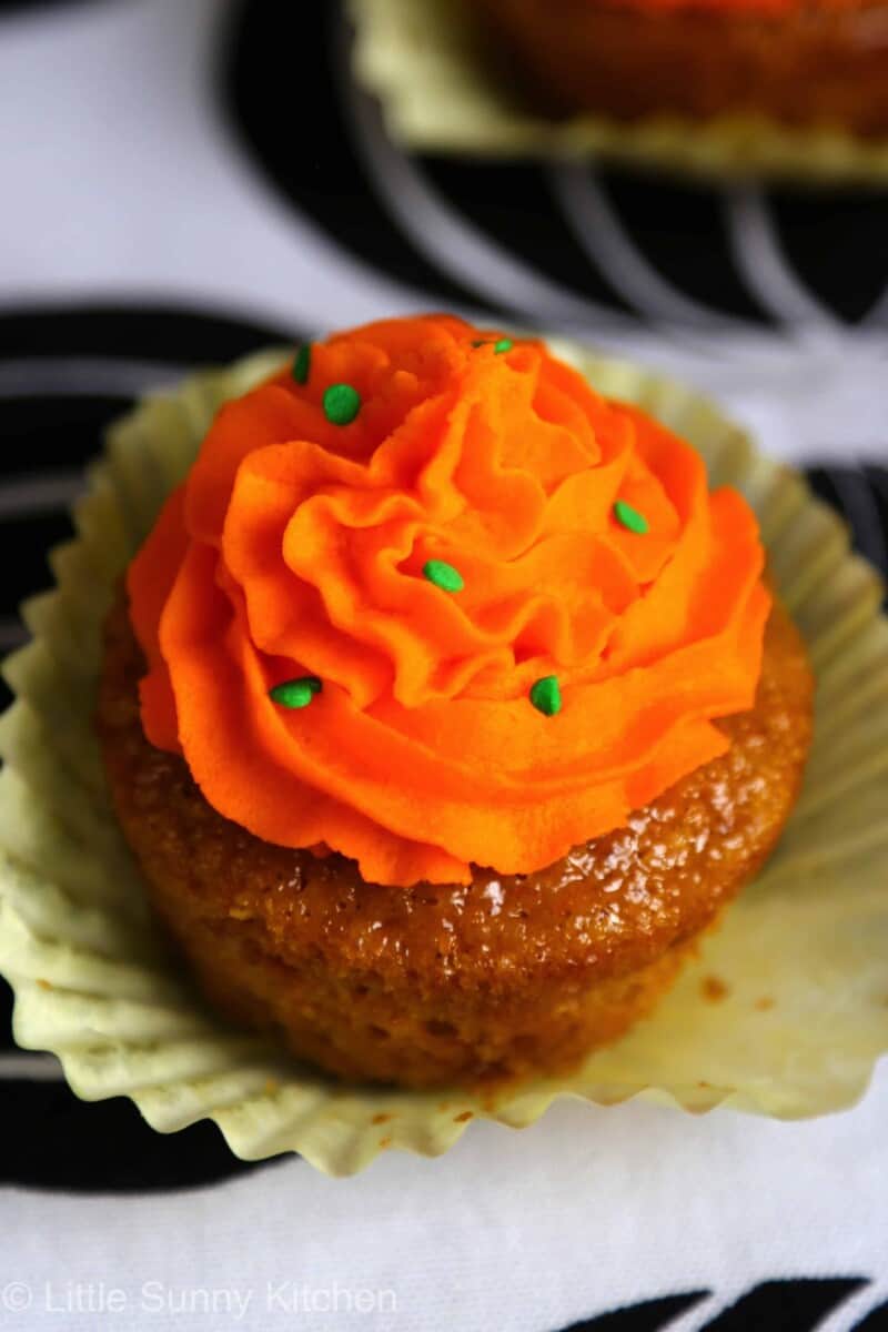 yummy pumpkin cupcakes