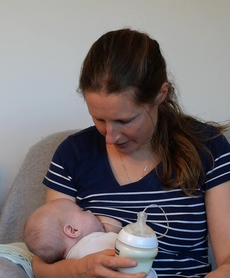 Supplemental Nursing System (SNS), baby feeding