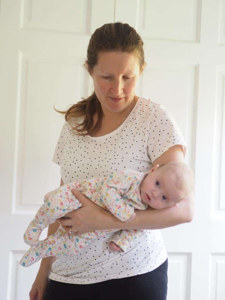 colic carry can help a newborn that won't burp