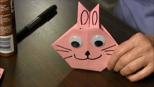 Easter paper craft for toddlers