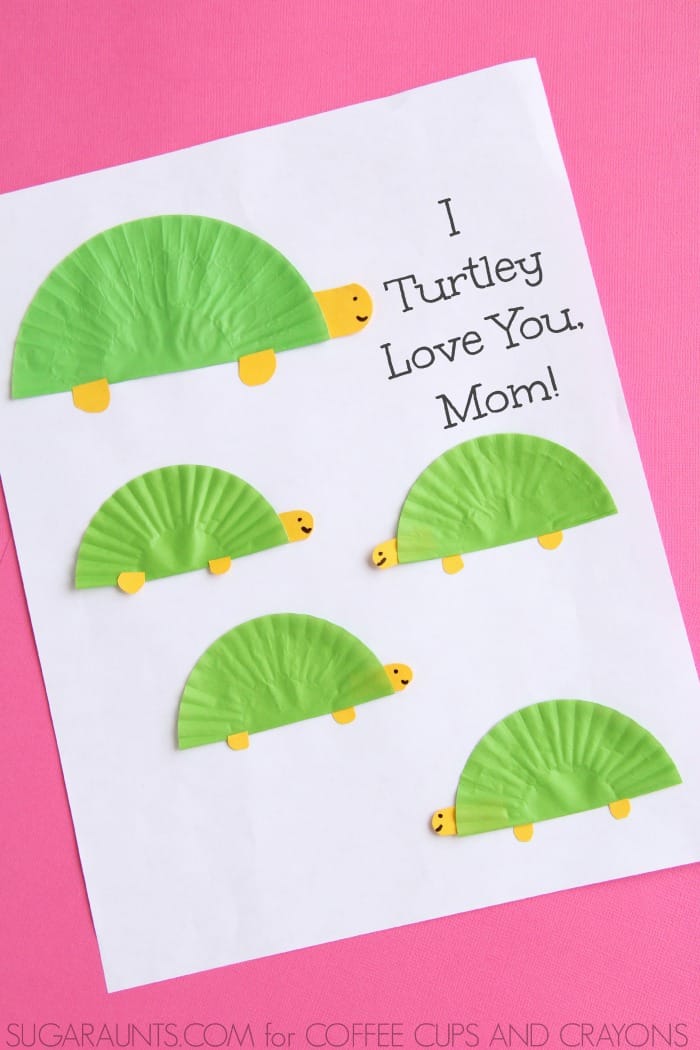 Turtley Love You Mom Mothers Day Card