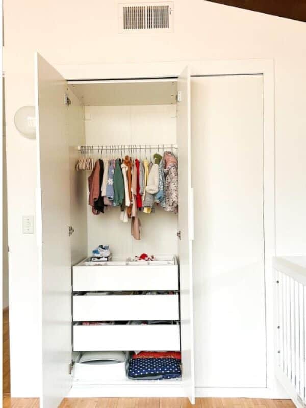 ikea pax baby closet ideas