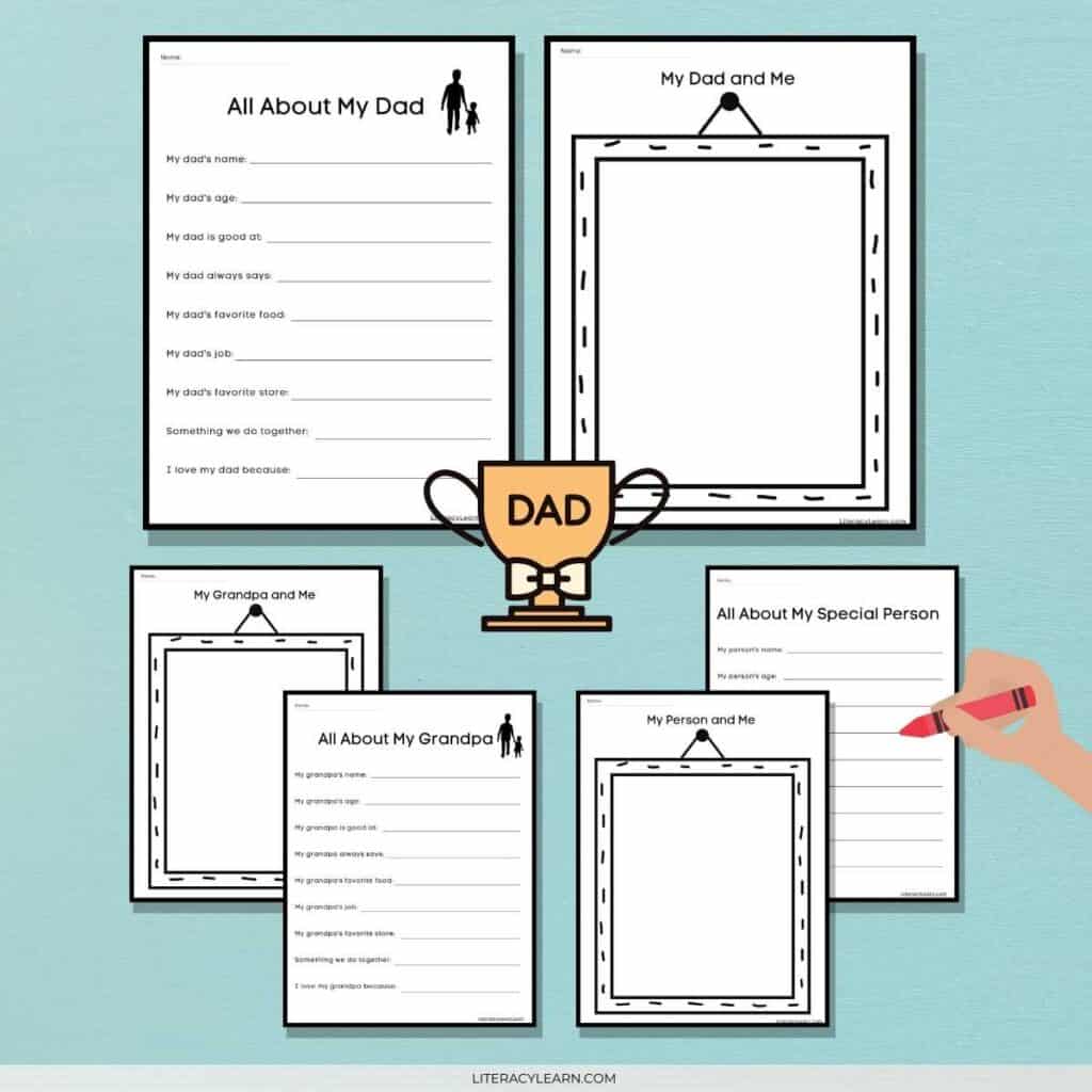 free and printable crafts for toddlers to make for fathers day