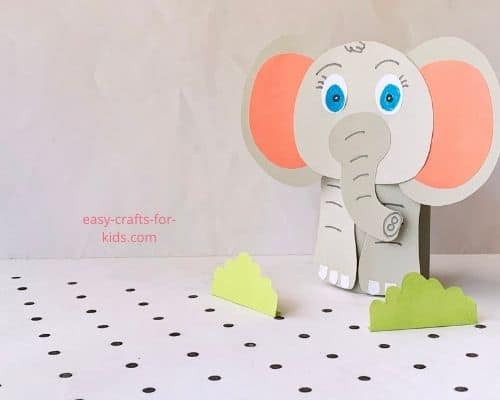 cute and easy elephant toilet paper roll crafts for toddlers