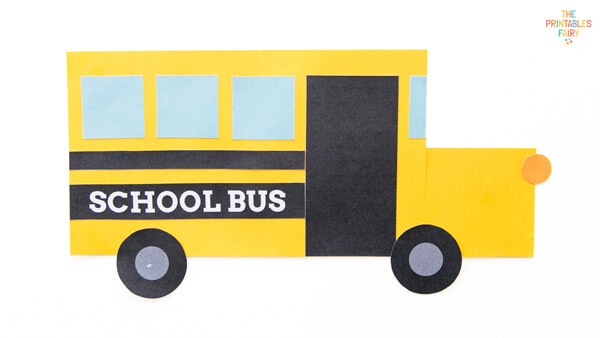 school bus transportation crafts for 3 year olds