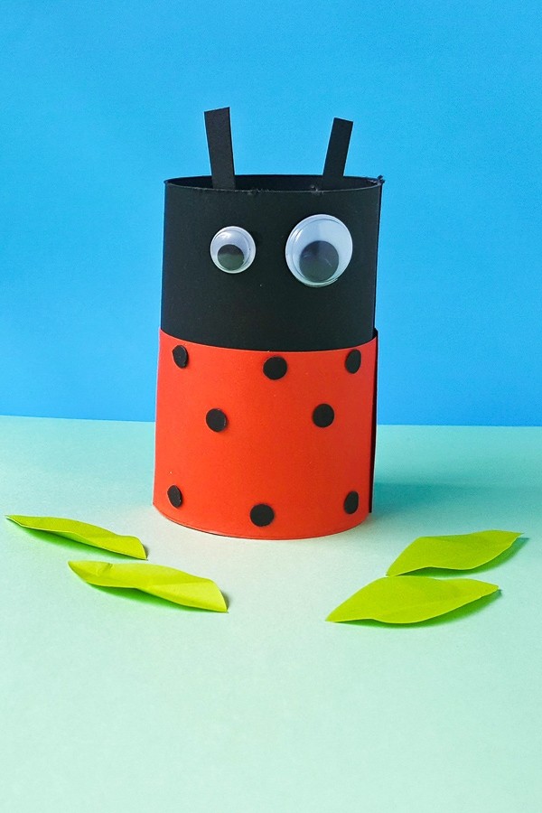 easy ladybug toilet paper roll crafts for toddlers