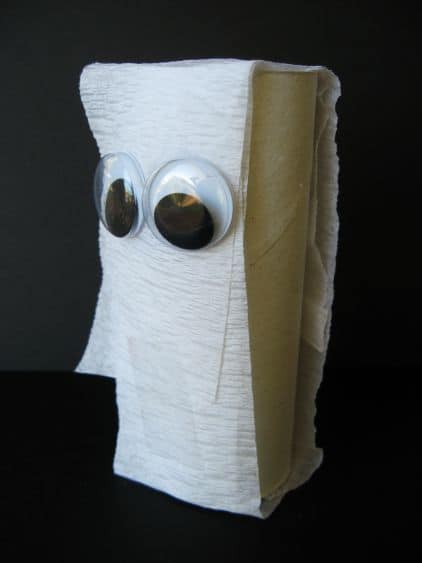mummy toilet paper roll crafts for 3 year olds