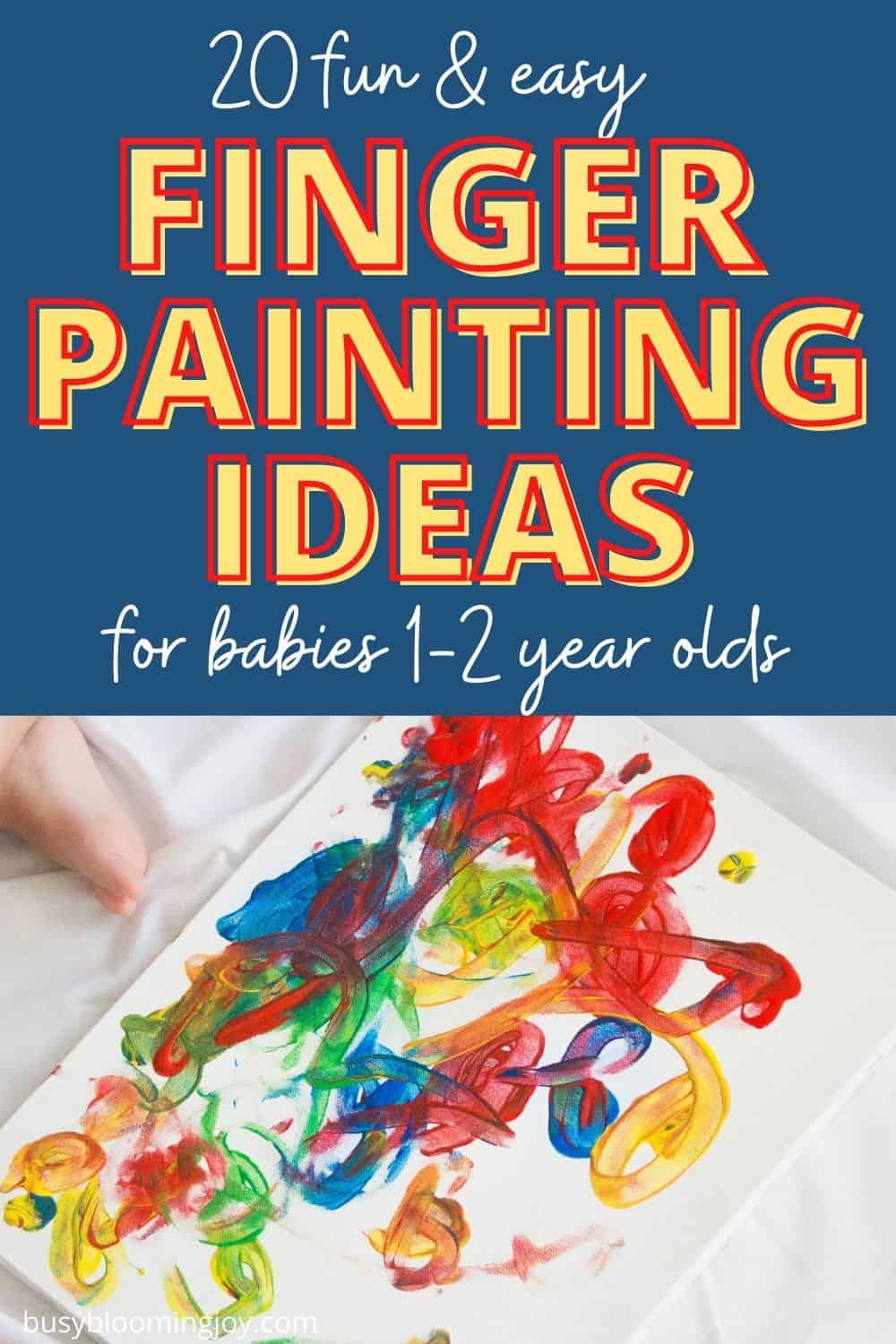 Read more about the article 21 Easy Finger Painting Ideas For Toddlers 1-2 Years Old