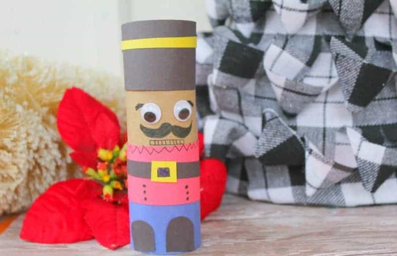nutcracker soldier as toilet paper roll crafts for kids