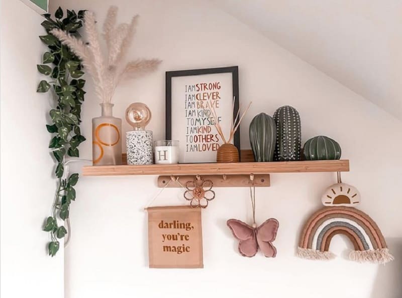 35 Gorgeous nursery shelf decor ideas