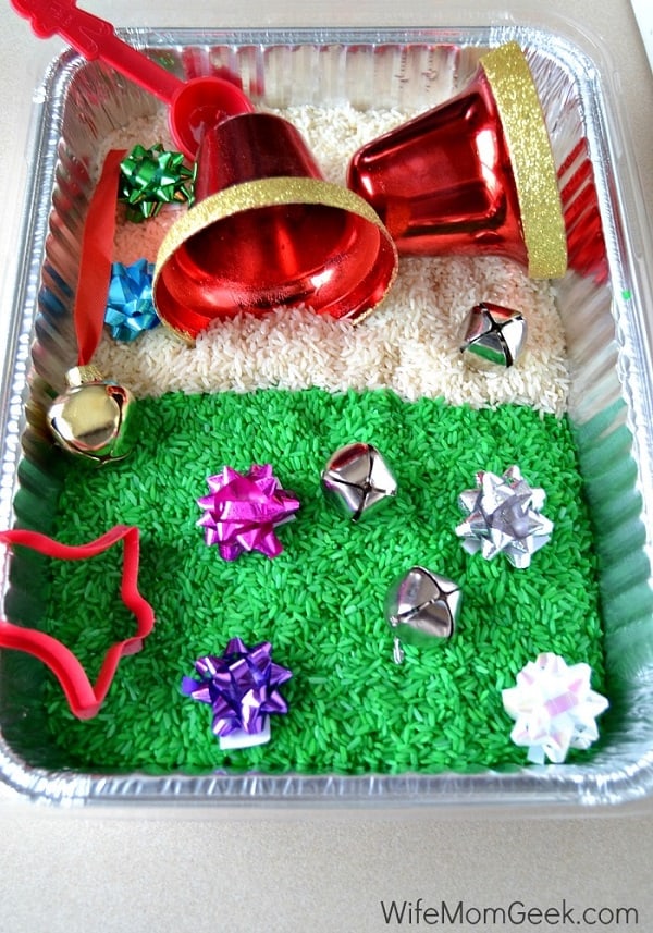 Sensory-N-Stuff Handmade Christmas Sensory Bin, Sensory Play, Sensory Bins  With Colored Rice, Christmas Sensory Bin For Children, Christmas Gift Idea,  Children Gift Idea - Yahoo Shopping