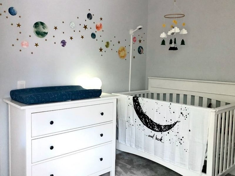 Celestial-Inspired Nursery Room