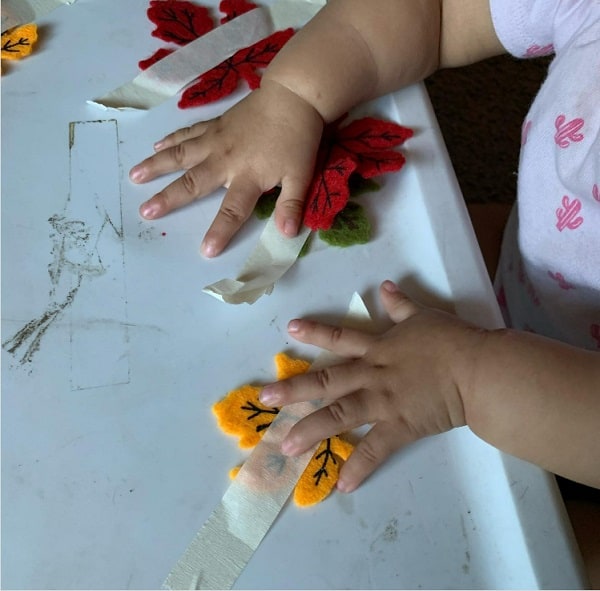 easy fall craft activity for infants