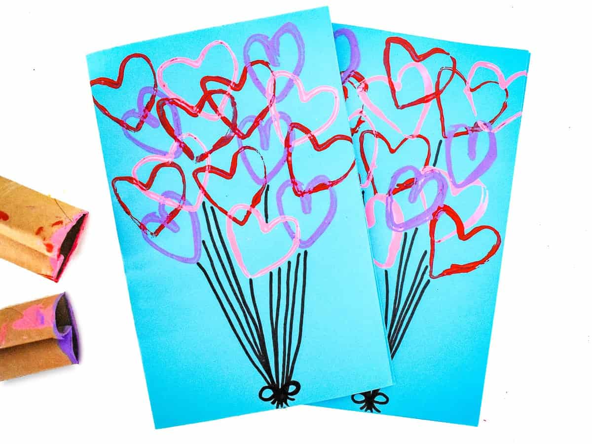 45 Cute Valentine's Day Arts, Crafts & Cards for Toddlers (Heart ...