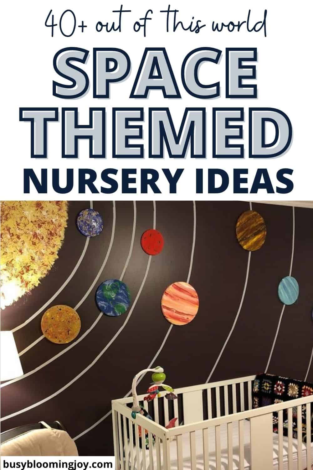 outer space nursery theme ideas feature image