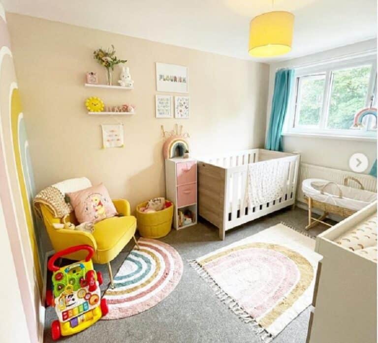 41 Stunning Rainbow Nursery Ideas for Baby Boys & Girls
