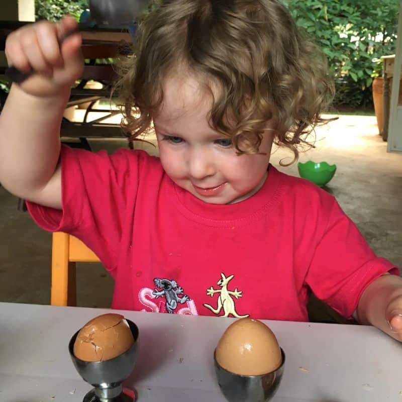 egg cracking activities for toddlers