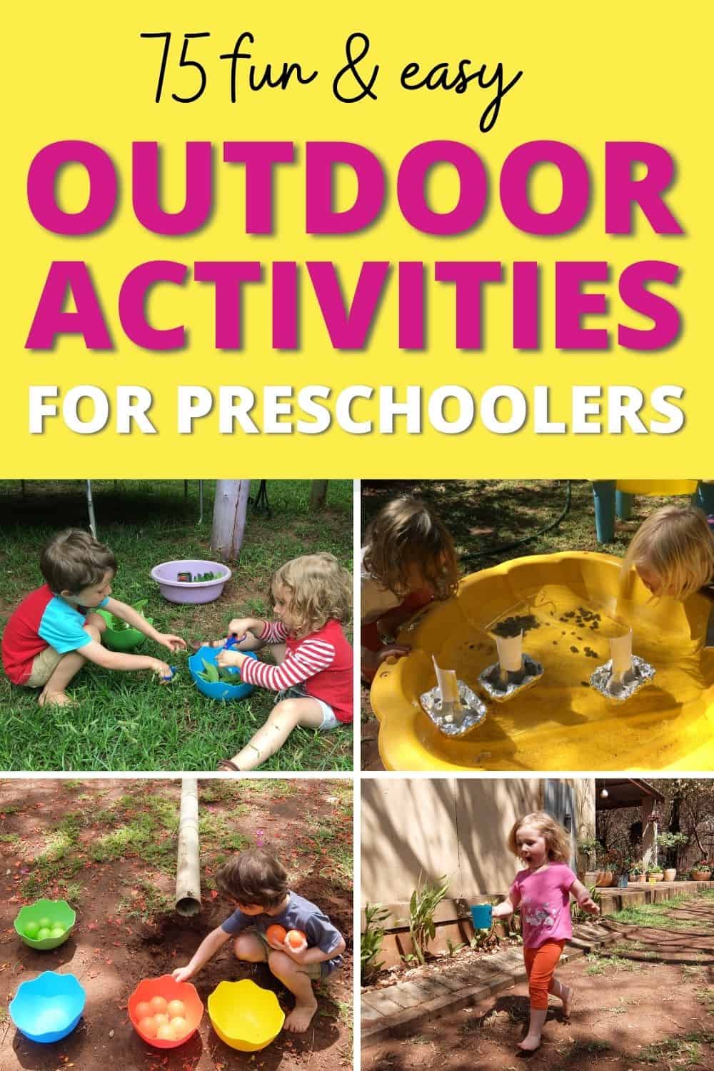 feature image outdoor play ideas and activities