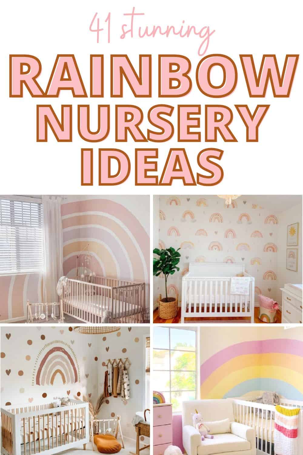 rainbow nursery ideas feature image