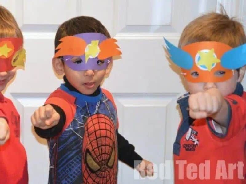 superhero themed 4 year old birthday party ideas boy