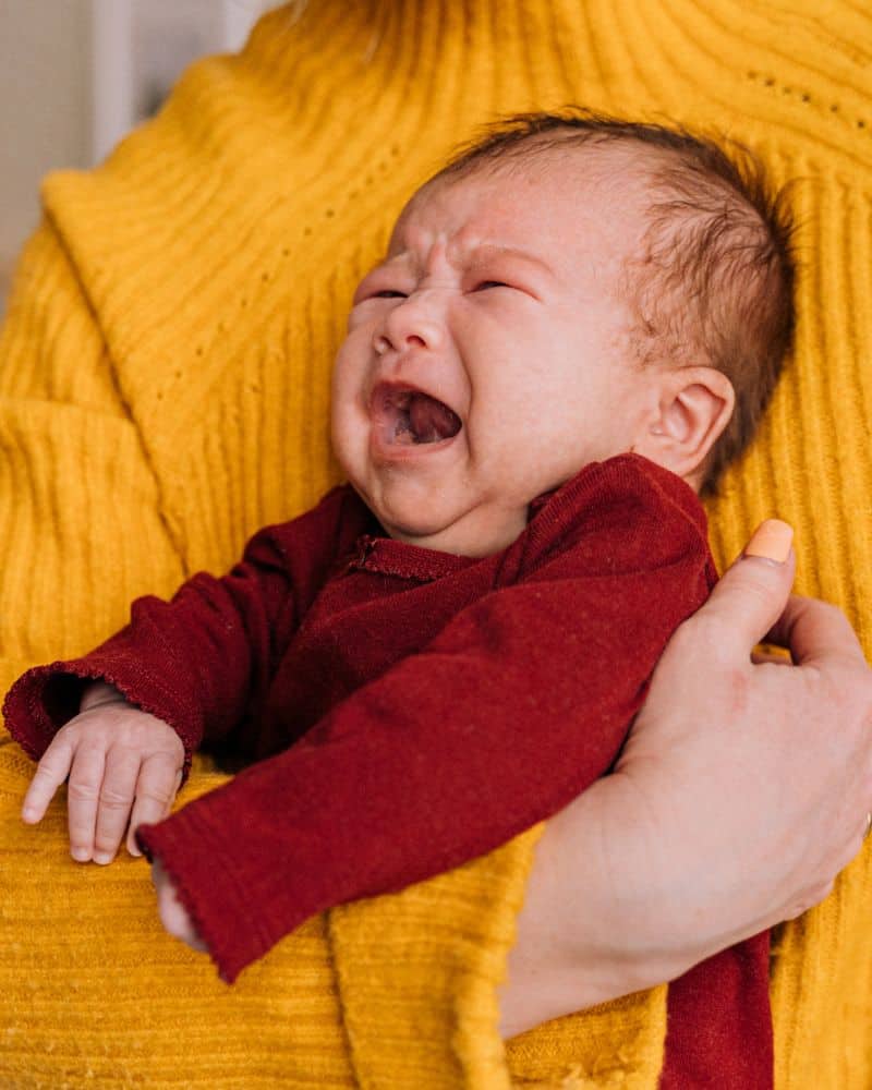 If you can't get baby to burp, they may be uncomfortable