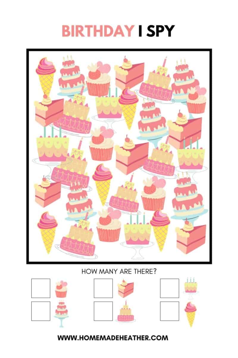 printable templates to use during a 4 year old birthday party ideas on a budget