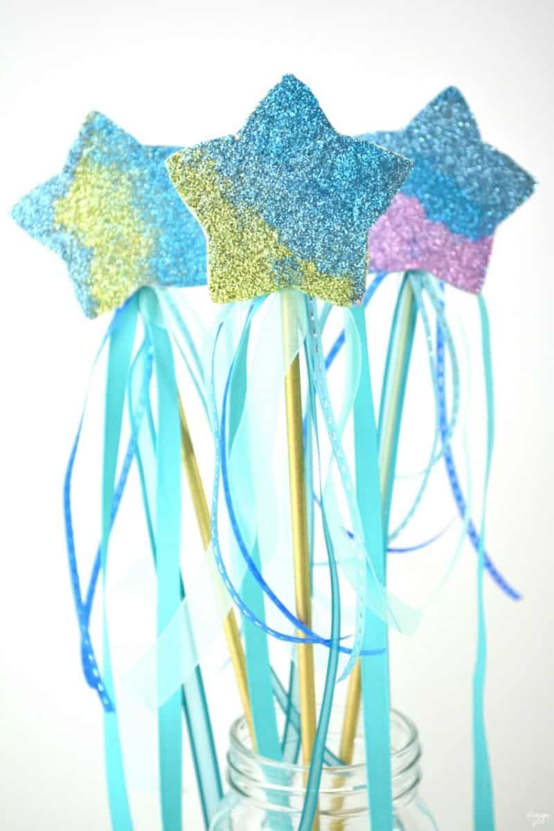 mermaid wand activities for 4 year old birthday party at home