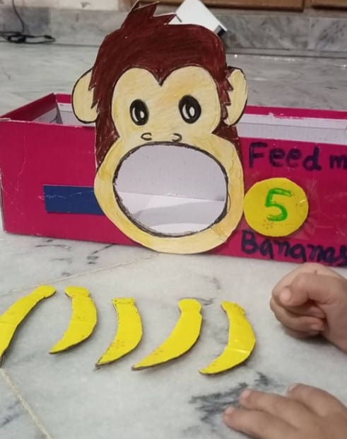 counting monkey activities for preschoolers