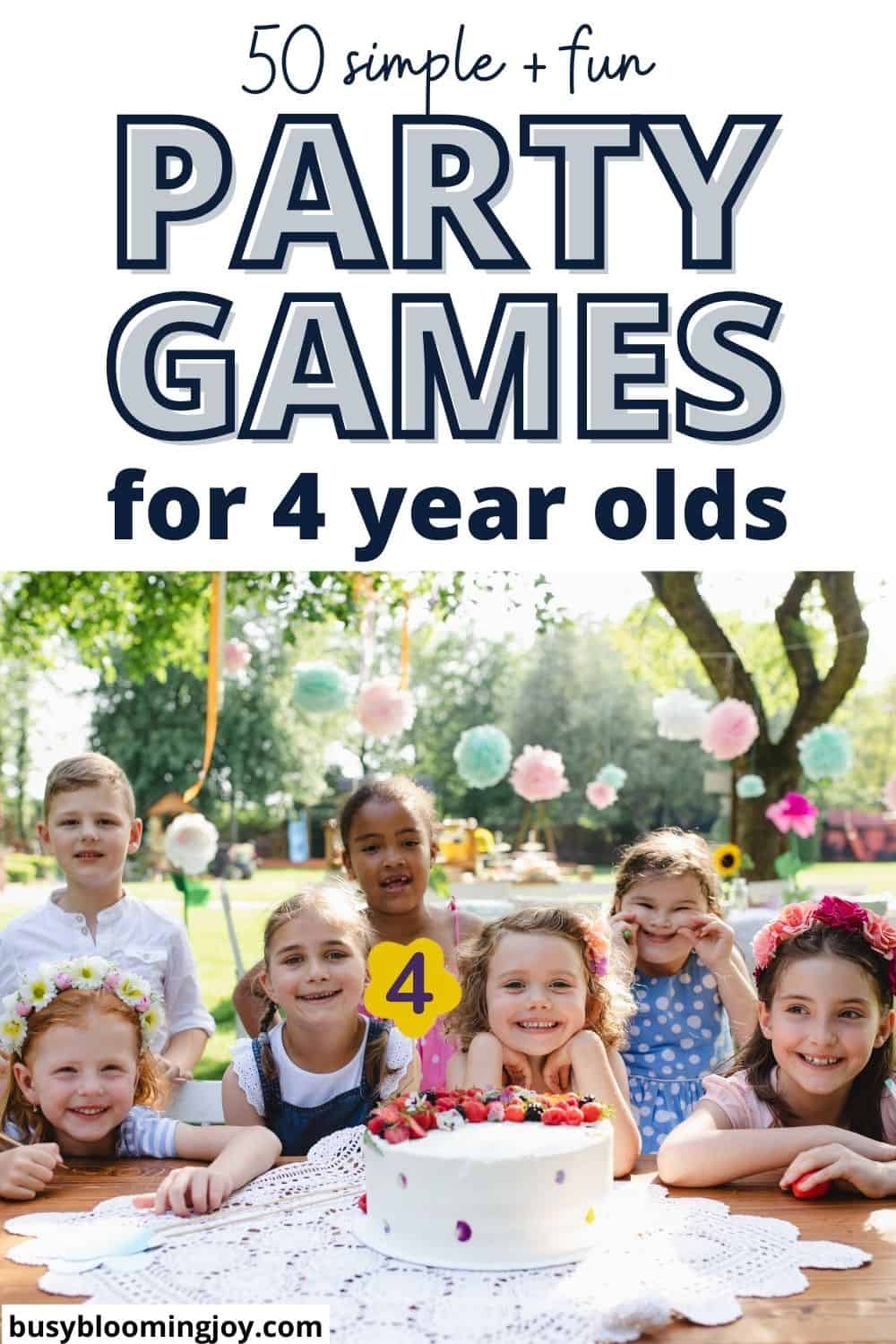 Read more about the article 50+ Fun Ideas & Activities for a 4-Year Olds Birthday Party