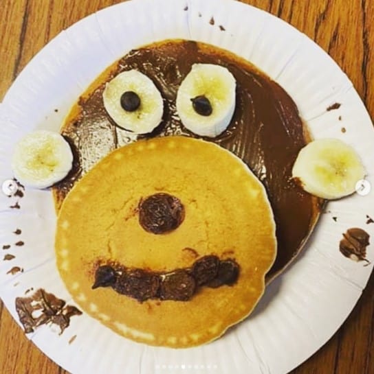 yummy monkey pancake 