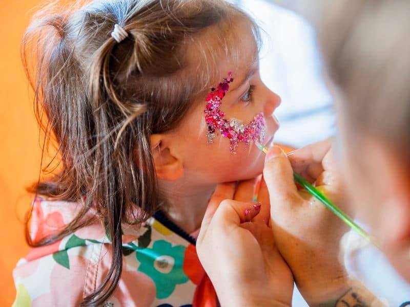 face painting idea for a birthday party