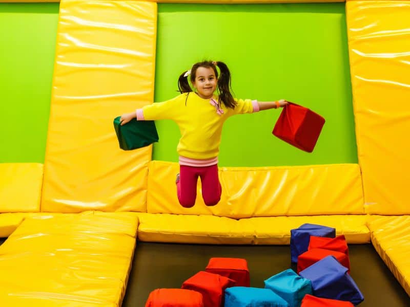 trampoline park ideas for children's birthday party activities