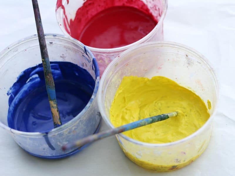 primary colors for fingerpainting ideas for 1 year olds